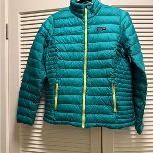 Patagonia women’s Down Sweater Jacket.
